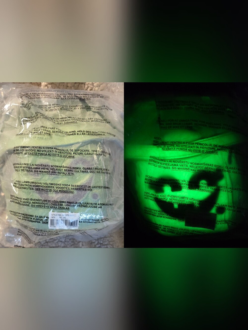 Loungefly McDonalds Halloween Happy Meal Bucket McPunk'n Pumpkin Crossbody GLOWS